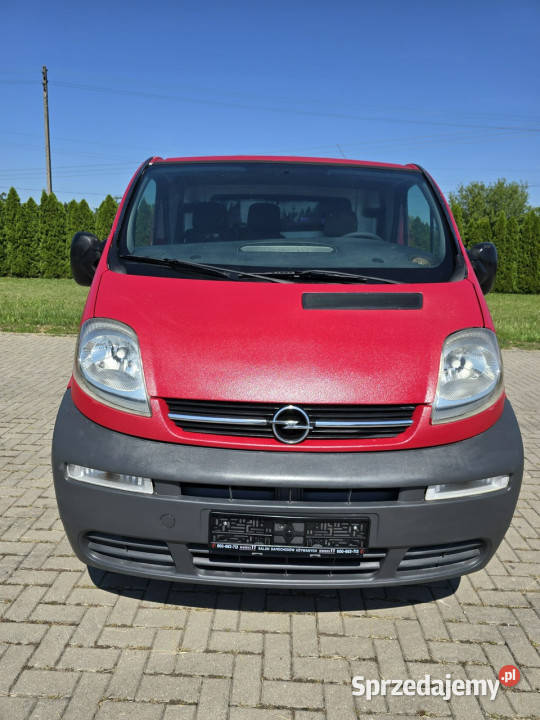 Opel Vivaro 19Diesel 101 6 BiegowyKontrola czujnik deszczu łódzkie Kutno