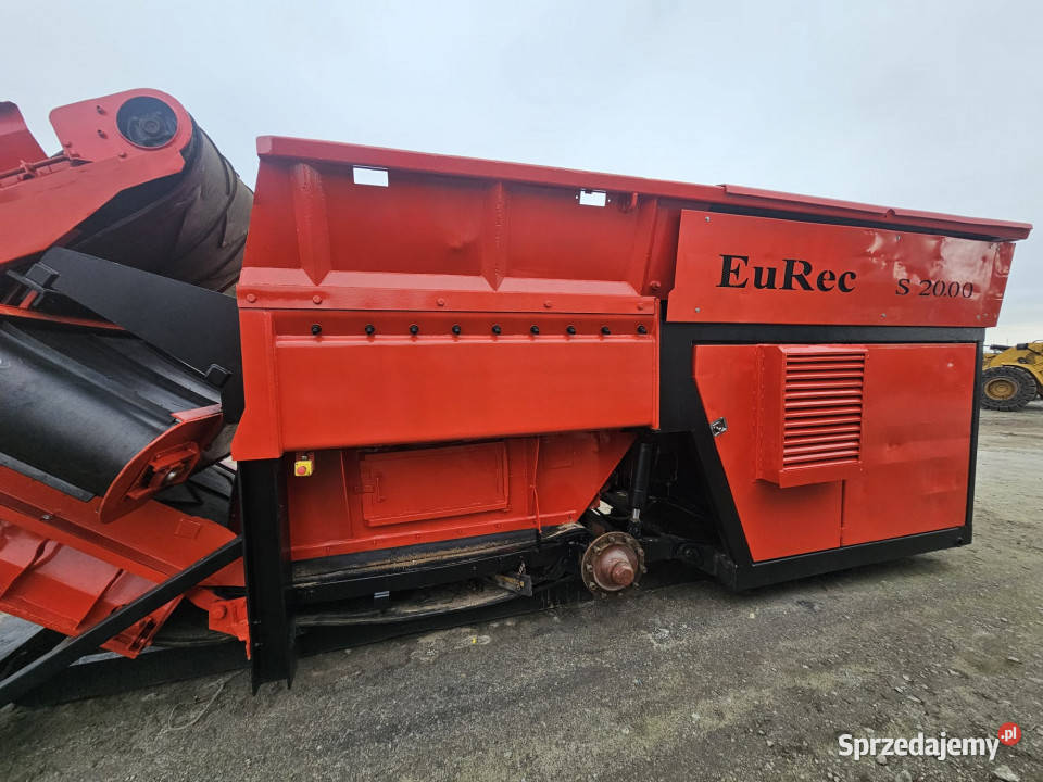 Rozdrabniacz dwuwałowy Eurec Rok produkcji 2008 Pozostałe Krzykosy