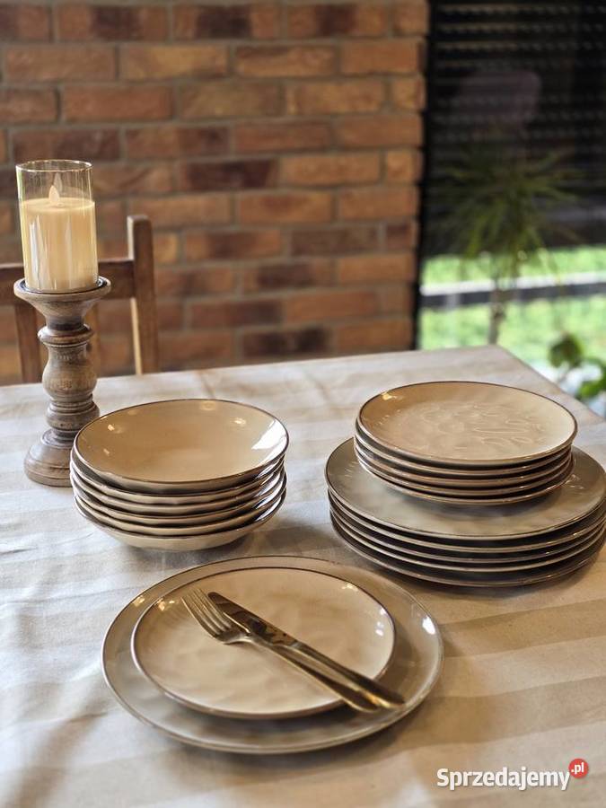 TALERZE SERWISKOMPLET OBIADOWY 18el Warszawa