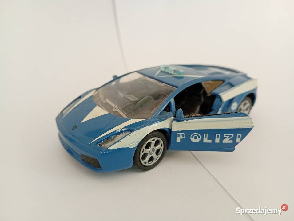 Model radiowozu Policji Włoskiej Lamborghini Gdańsk sprzedam