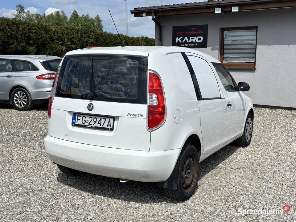 Skoda Praktik 2 os Van możliwa zamiana Paniówki