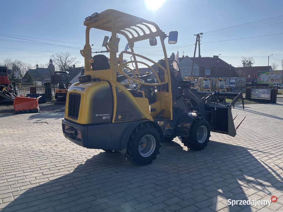 Zwrotna ładowarka Eurotrac W11 Silnik Kubota 26 nieuszkodzony Gdynia sprzedam