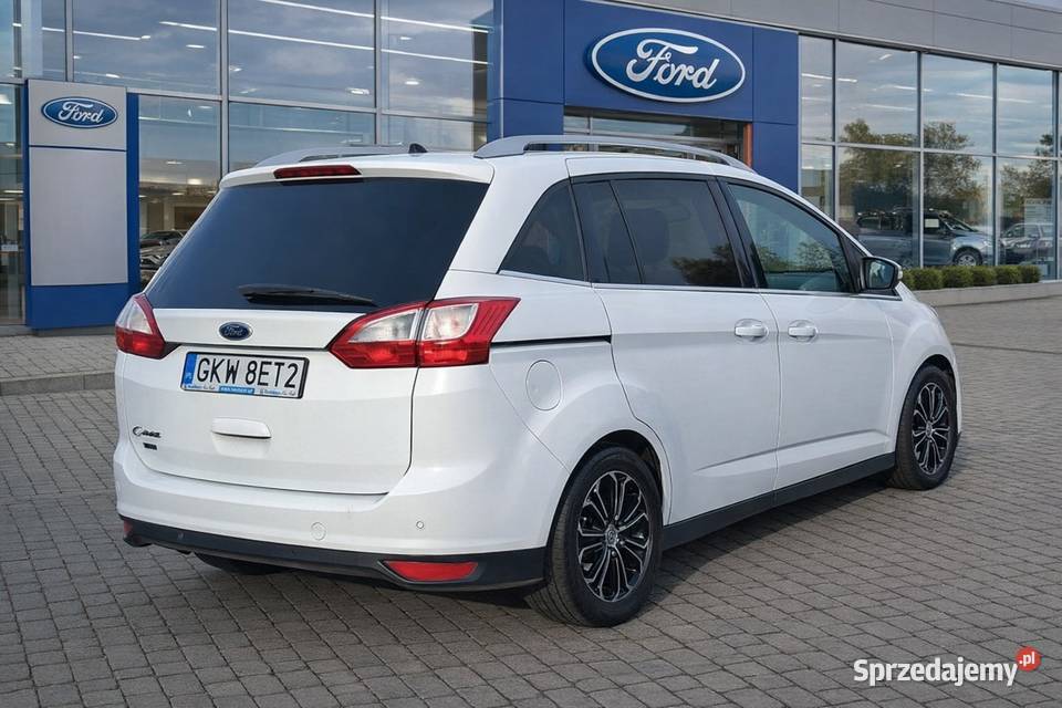 Ford Grand C 16 HDI 115 7 Osób Klima 8 Lat w pierwszy właściciel wielkopolskie Słupca sprzedam