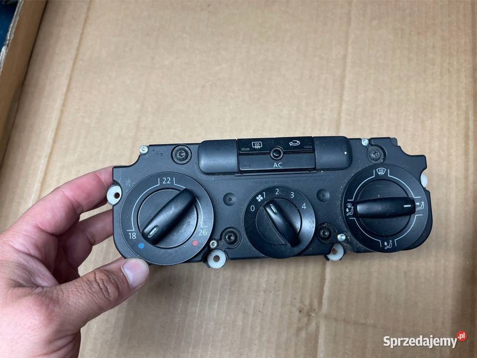 Volkswagen golf 5 panel klimatyzacji nawiewu Chełm