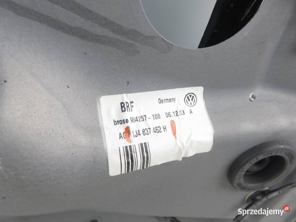 PODNOŚNIK SZYBY PRAWY 3D VW GOLF IV 1J4837462H sprzedam