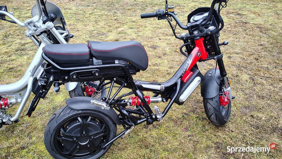 Elektryczny motorower 2osobowy Garelli Ciclone Karwica