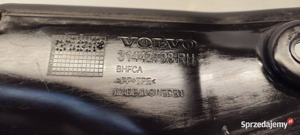 VOLVO XC40 WYGŁUSZENIE BŁOTNIKA PRAWE 31442798 dolnośląskie sprzedam