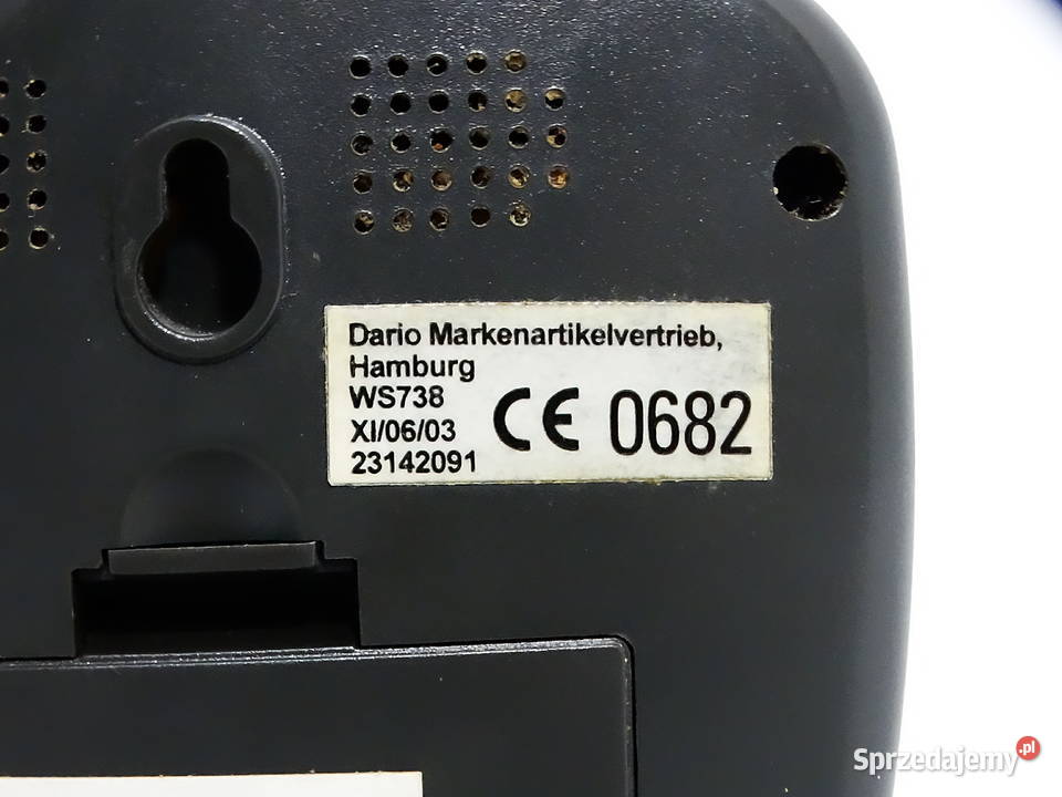 Stacja pogodowa WS738 firmy Mandolyn Electronic