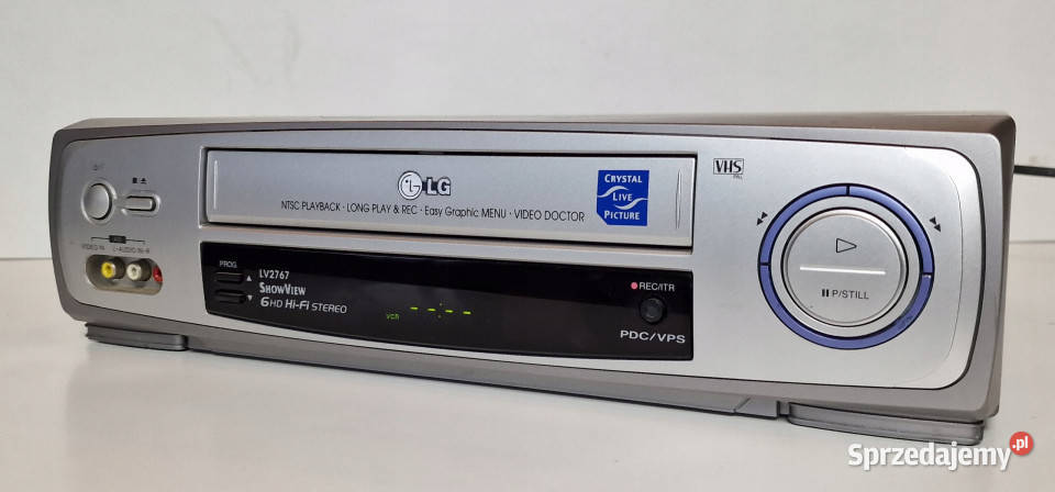 Video magnetowid LG 6 head LV 2767 LV2767 Międzychód