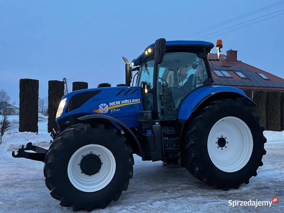 Holland T7190 Przedni TUZ 2016 Range Command lubelskie Niedrzwica Duża