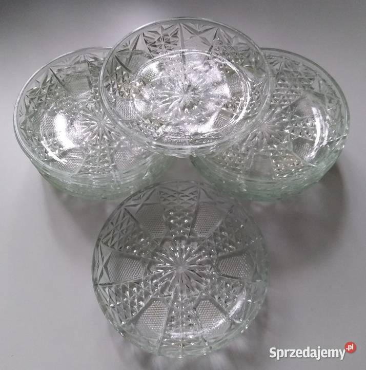 Talerzyki Talerze Szkło 8 sztuk pomorskie Gdańsk sprzedam