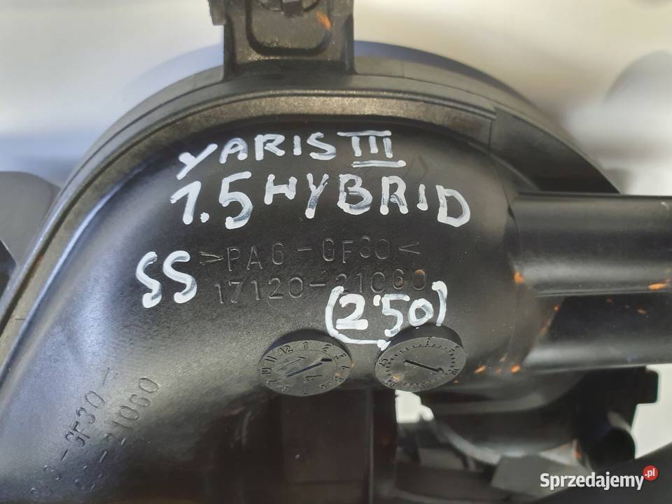 Toyota Yaris III 15 VVTi KOLEKTOR SSĄCY 2 osobowe Chełm