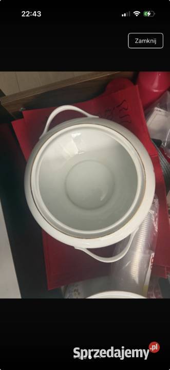 Serwis obiadowy 6 osob łódzkie Zgierz