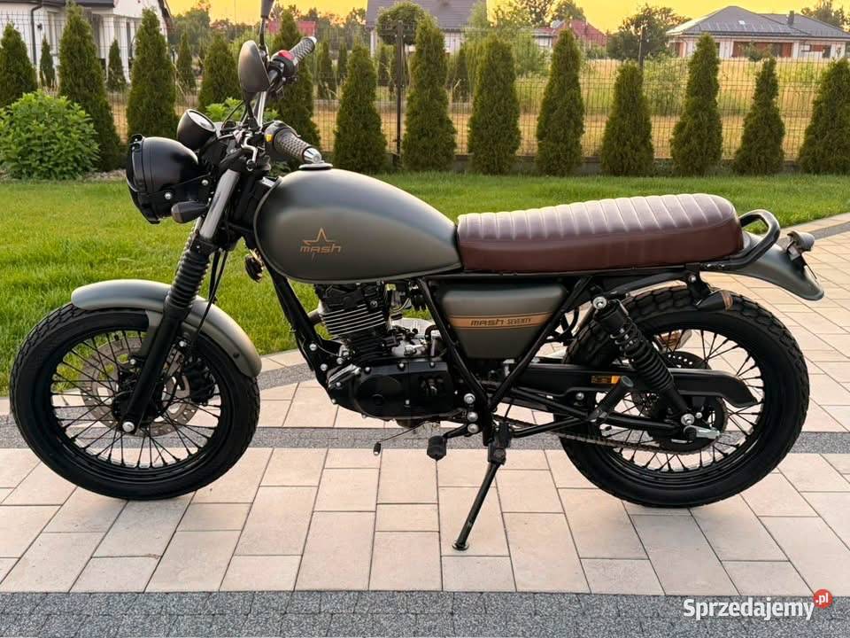 Mash Seventy 2024r 125cc KATB stan raty nieuszkodzony mazowieckie