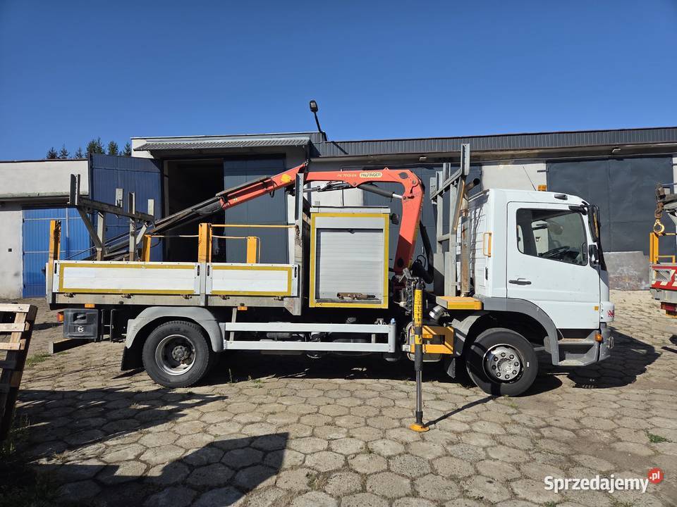 MercedesBenz ATEGO 1218 PALFINGER PK7001 PILOT kupiony w salonie Łańcut sprzedam