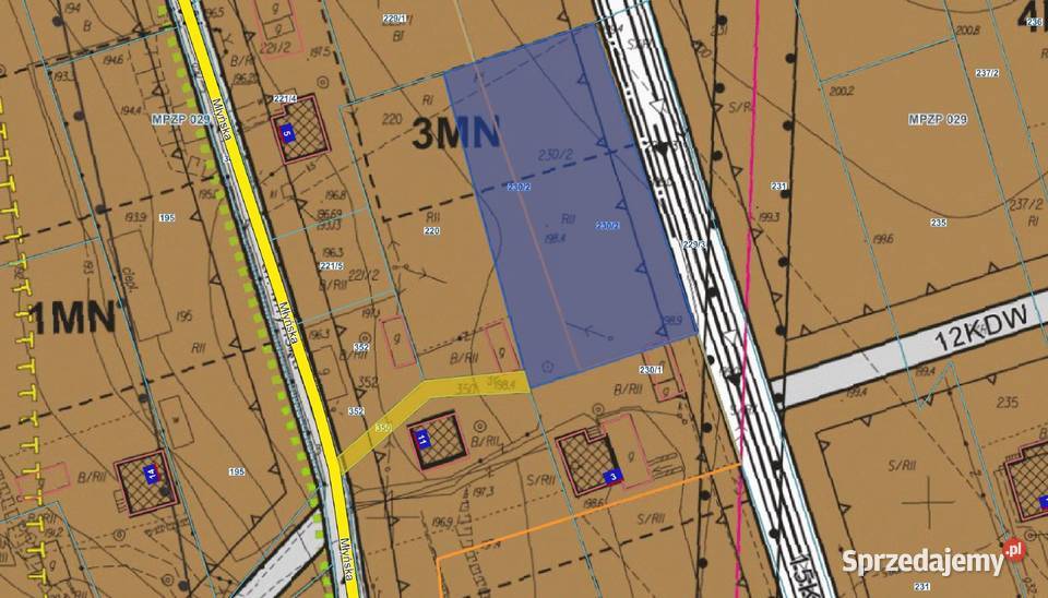 działka budowlana Sandomierz 21 arów spokojna 33m