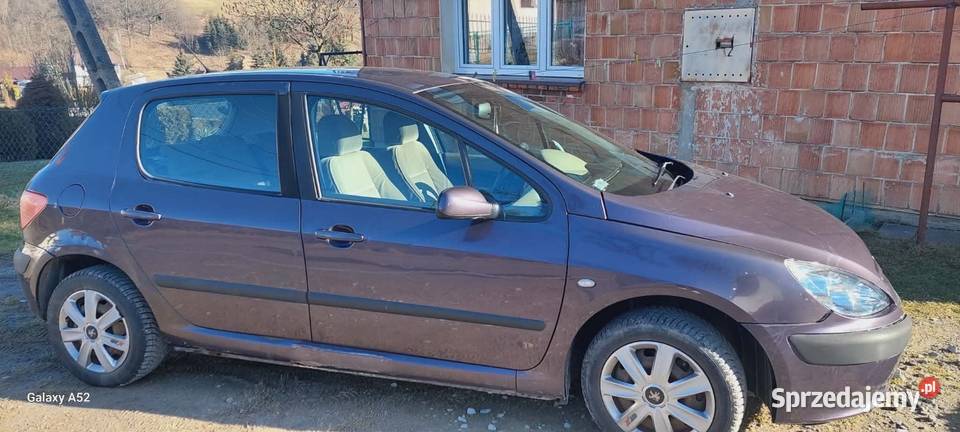 Sprzedam Peugeota 307 nieuszkodzony podkarpackie Zagorzyce