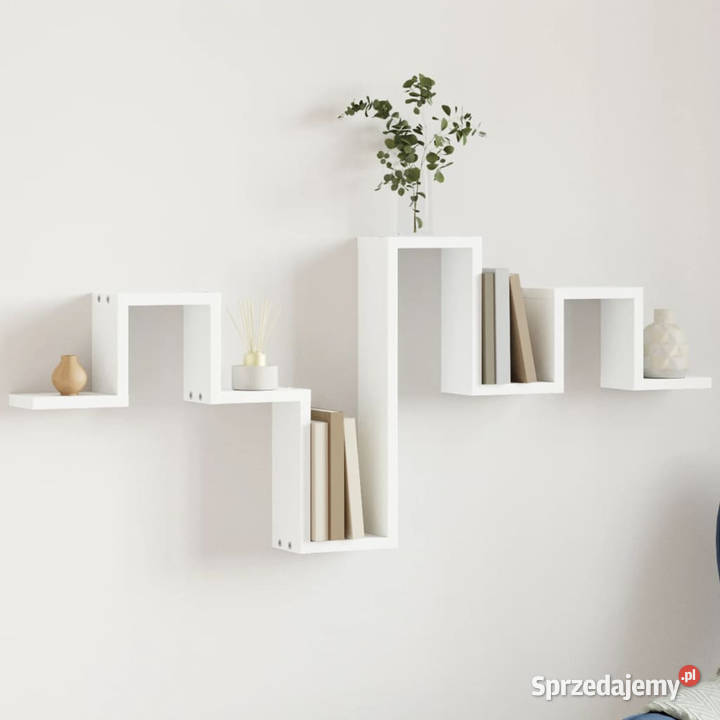 Półka wisząca biała 1045x10x43 materiał Meble mazowieckie
