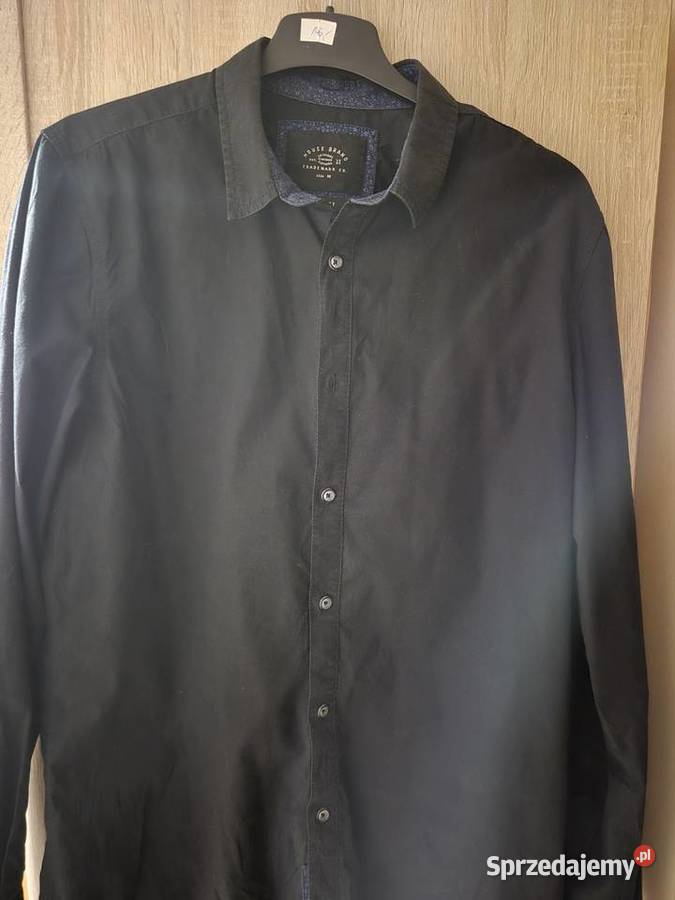 Czarna koszula meska Chojnice
