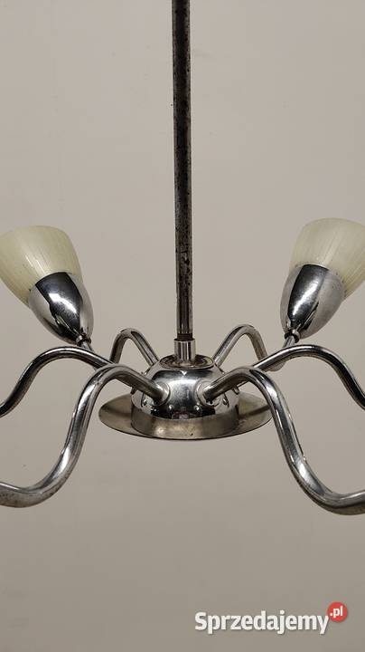 lampa wisząca sufitowa vintage art Deco żyrandol Profile sufitowe Radomsko
