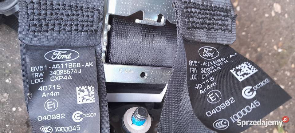 Ford Fiesta MK7 pasy bezpieczeństwa tyłoryginał osobowe Katowice