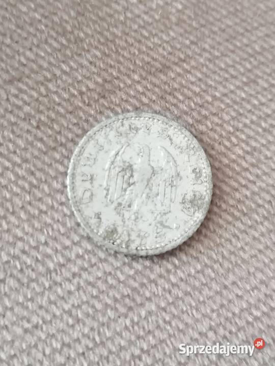 moneta 50 reichsfenigów F 1935 Niemcy Trzecia