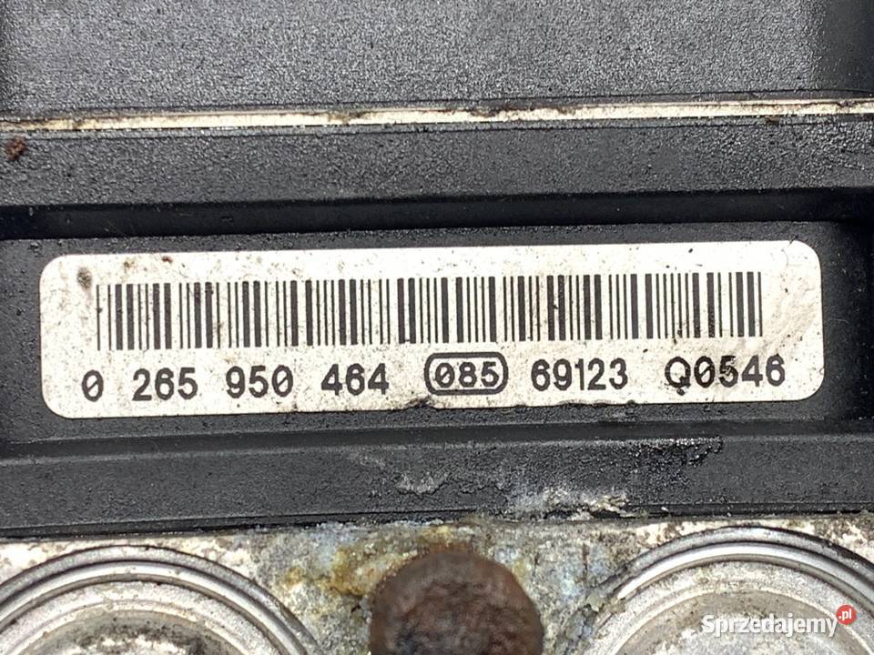 POMPA ABS CITROEN C4 PICASSO I 9661963780 16 109 osobowe Układ ABS i ESP