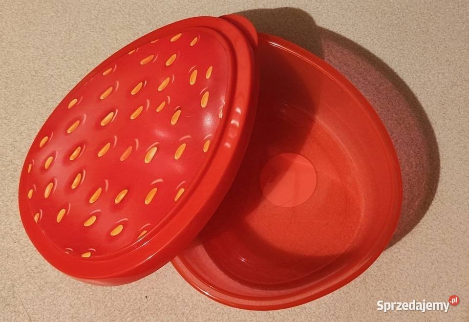 Pojemnik na żywność kanapki Truskawka Pojemniki na żywność