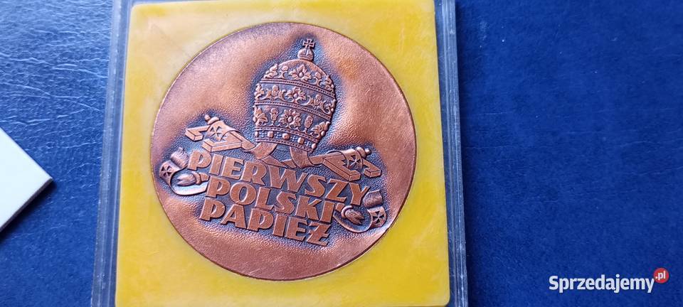 Stare monety Medal JPII 1982 Polska 1 Lesko