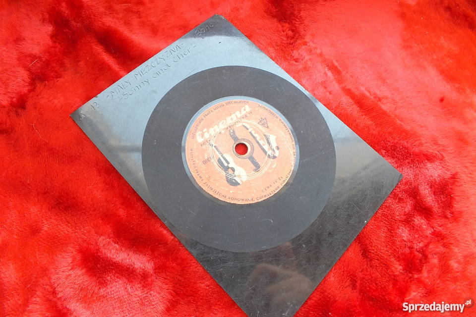 Stara pocztówka dźwiękowa Sonny Bono and Cher Żary