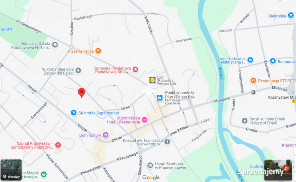 Przestronne mieszkanie w bloku Sprzedaż lubelskie Krasnystaw