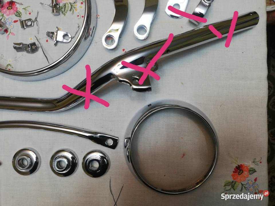 WFM WSK jawka Dniepr nowe chromy Dąbie