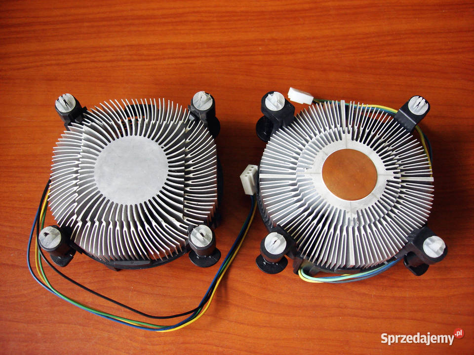 LGA 775 LGA775 Wentylator radiator 2 sztuki Nie sprzedam