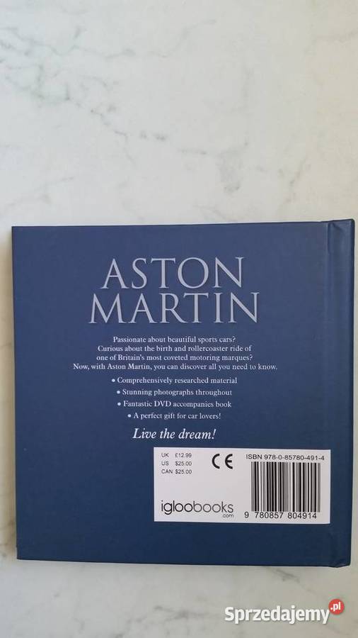 Ksiazka ASTON MARTIN The Great British Puławy sprzedam
