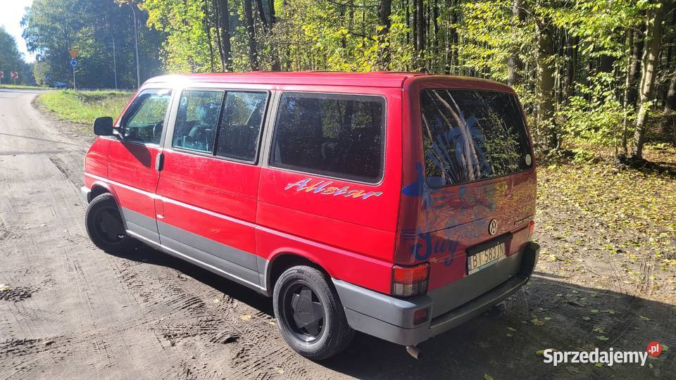 VW Multivan T4 2,5 benz/gaz Klima Webasto 7 osób camper van Białystok ...