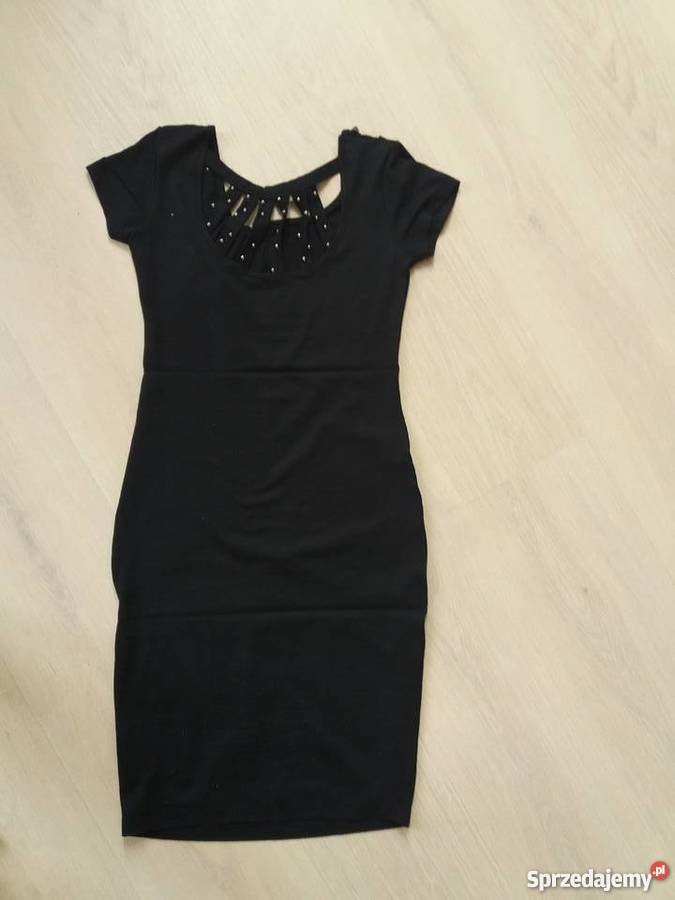 Czarna sukienka 38 M czarny Odzież damska Kielce