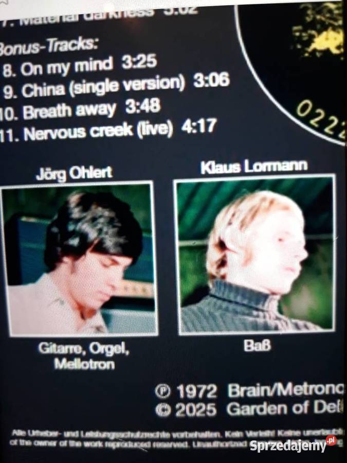 Archiwum Prog Rocka ELECTRIC SANDWICH Electric CD Płyty i kasety podkarpackie