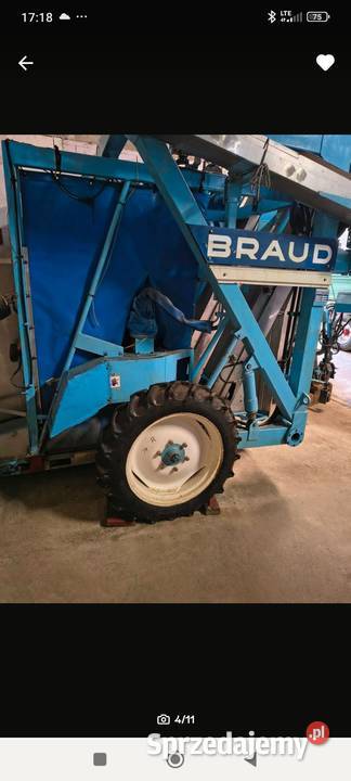 Kombajn do winogron porzeczki aronii Braud dolnośląskie Oborniki Śląskie