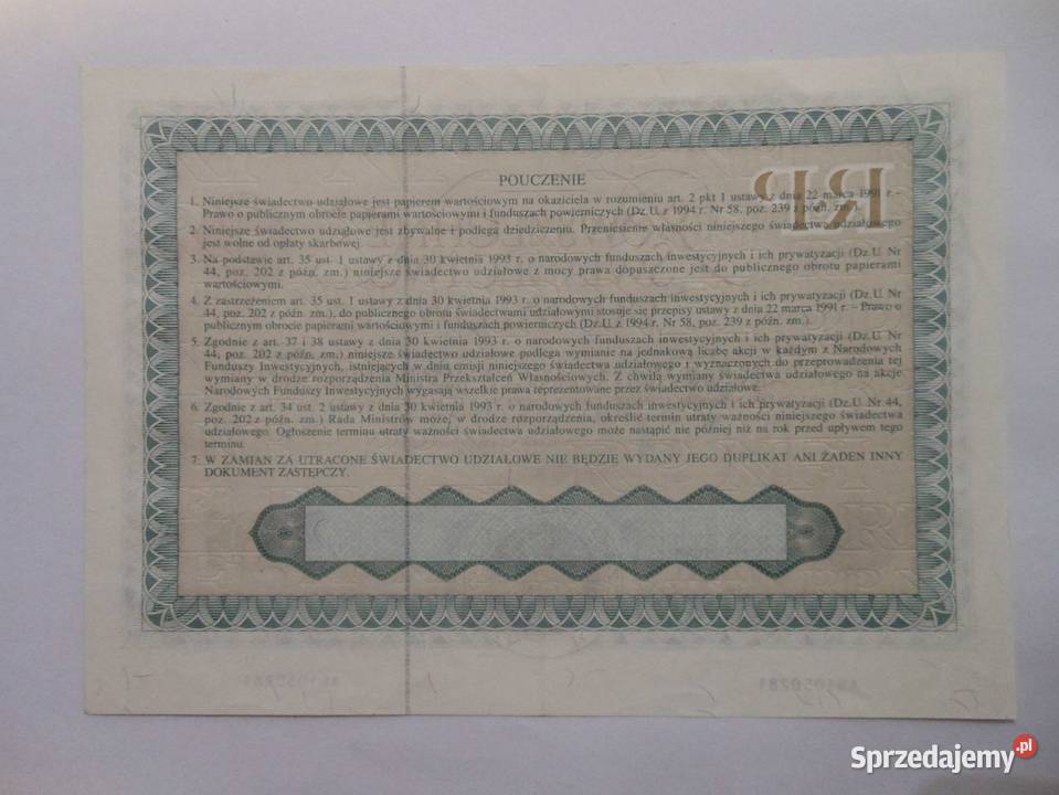 Banknotyakcje obligacje Bukowo