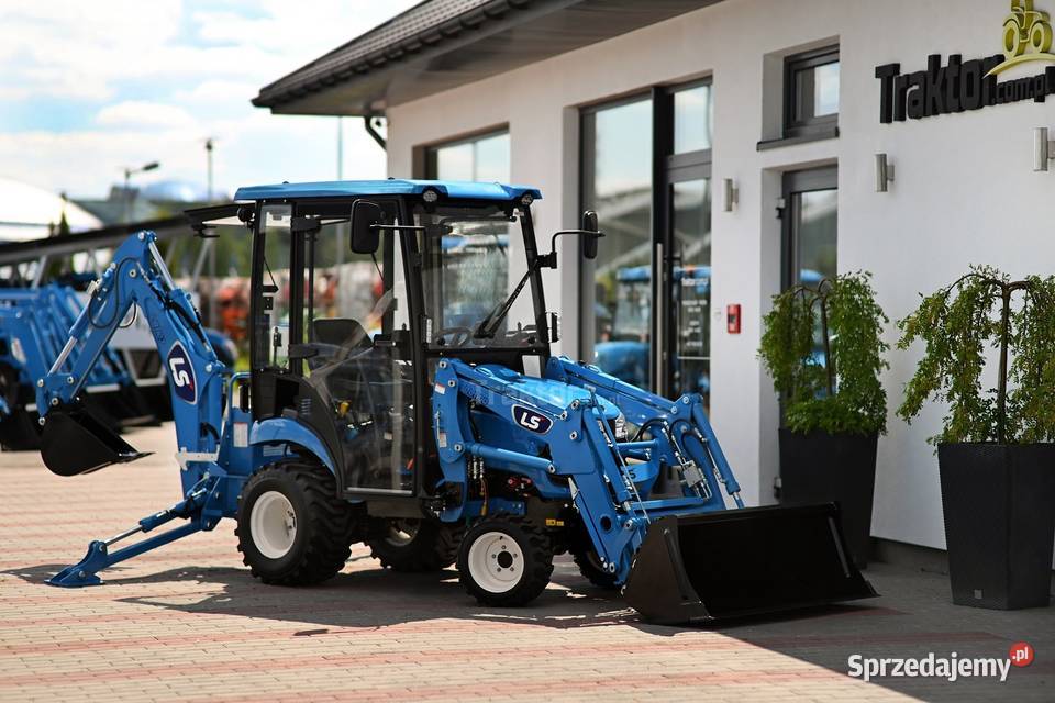 LS Tractor MT125 4x4 247 IND CAB koparka LB1107 Tajęcina sprzedam