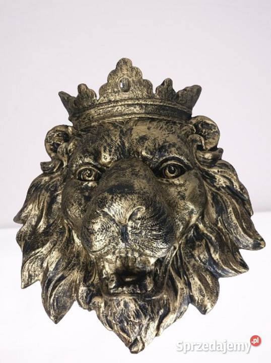Figura Dekoracja Głowa Lwa Mała Duża Poniatowa sprzedam