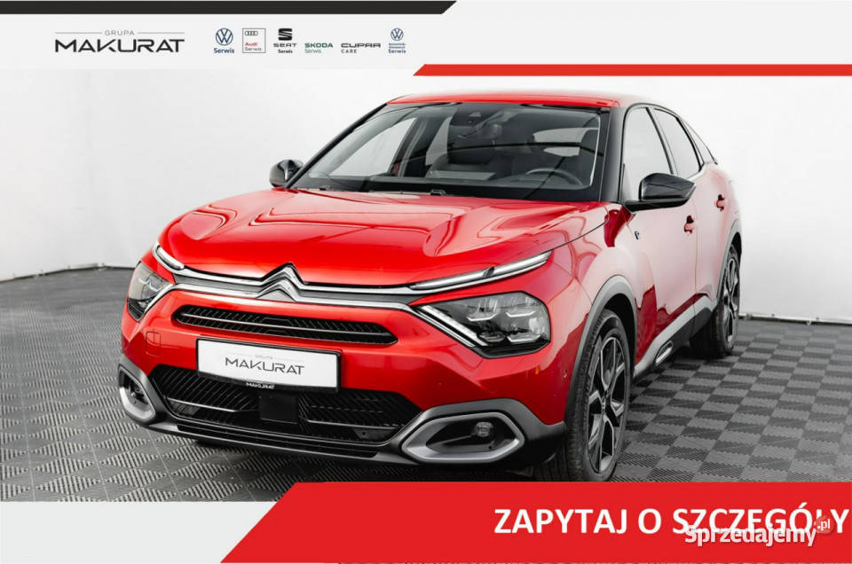 Citroen C4 WD6098REV136 50kWh Shine Kamera 360 Zarejestrowany w Polsce Gdańsk sprzedam