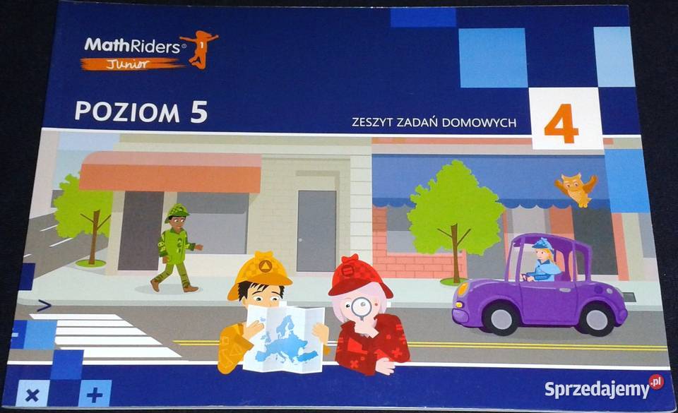 MathRider Poziom 5 Zeszyt zadań domowych 4 Anita Chełm