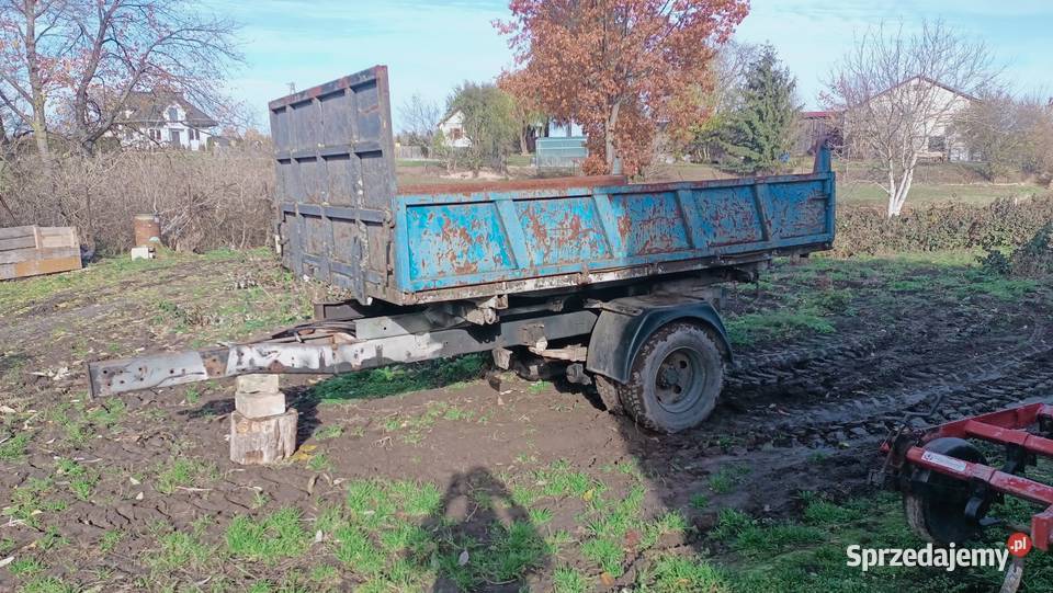 Przyczepa jednoosiowa wywrotka Tomaszowice