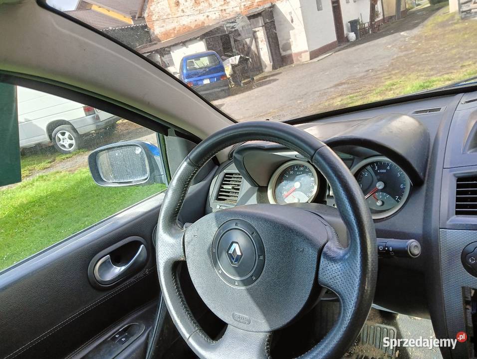 Renault Megane niebieski Megane opolskie Nysa