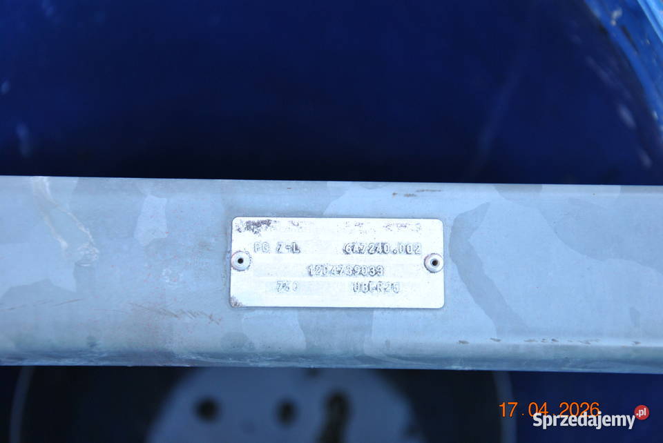 Oś podwójna KNOTT 750 Przemyśl