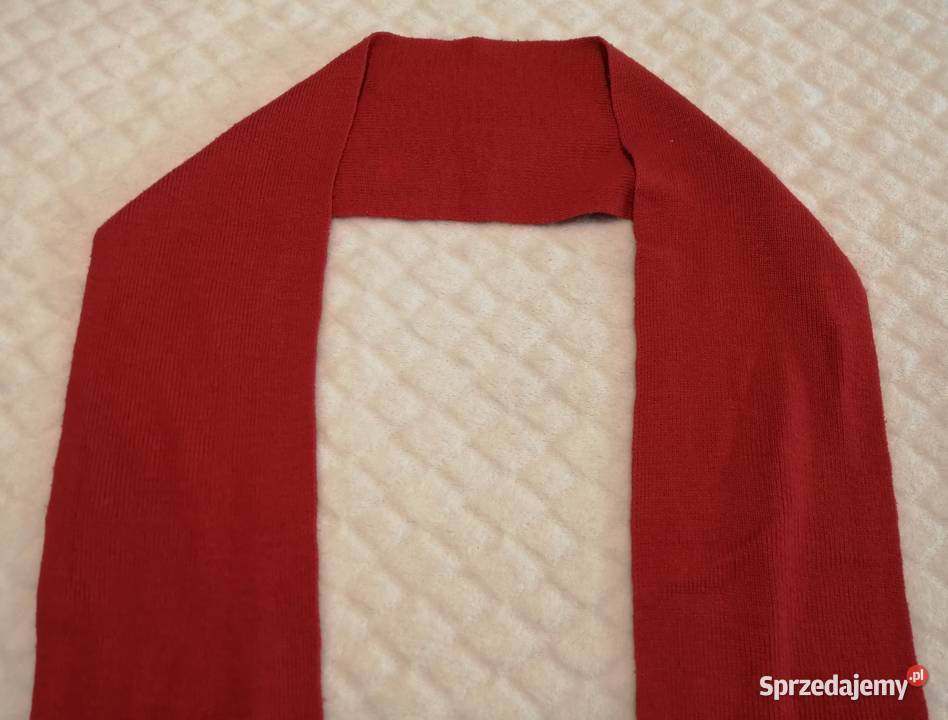 Szalik chłopięcy czerwony Auta Cars 140 Odzież Disney Nakrycia głowy, szaliki i rękawiczki Czeladź