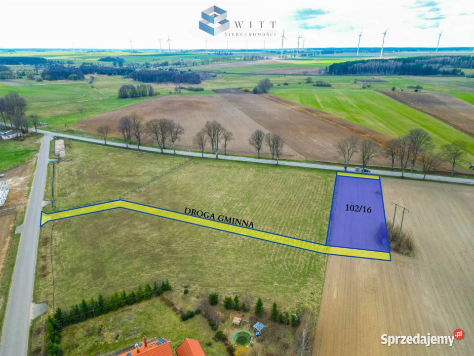 sprzedaży działki 1320m2 Filice sprzedam