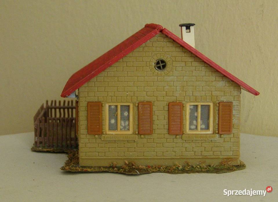 Domek na makietę 31 kolejka skala TT Modelarstwo