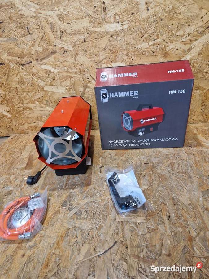 Nagrzewnica gazowa 40 kW przemysłowy grzejnik z Głogowa